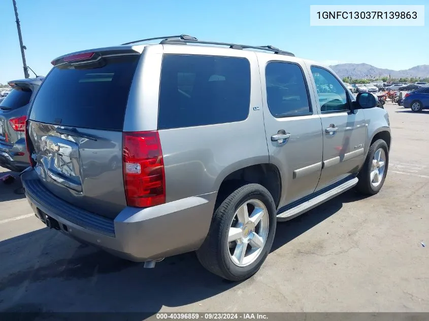 1GNFC13037R139863 2007 Chevrolet Tahoe Ltz