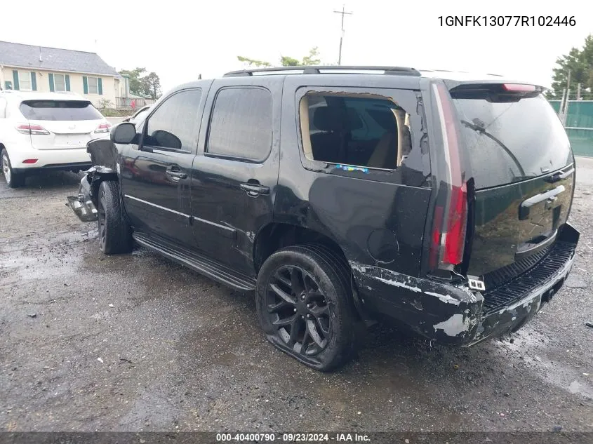 1GNFK13077R102446 2007 Chevrolet Tahoe K1500