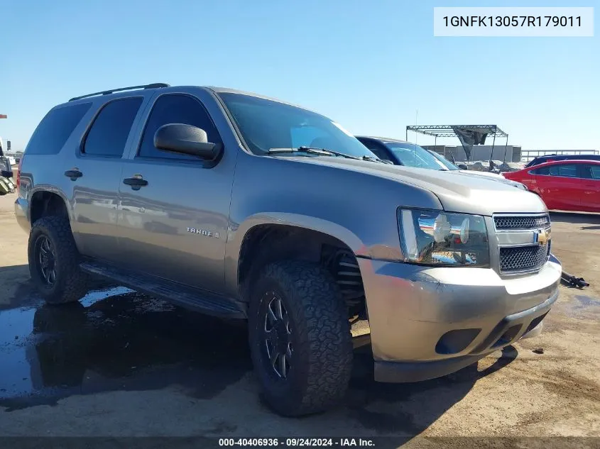 1GNFK13057R179011 2007 Chevrolet Tahoe Ls