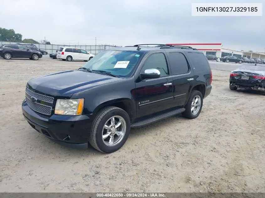 2007 Chevrolet Tahoe Ltz VIN: 1GNFK13027J329185 Lot: 40422650