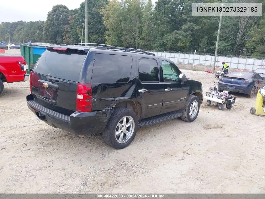 2007 Chevrolet Tahoe Ltz VIN: 1GNFK13027J329185 Lot: 40422650