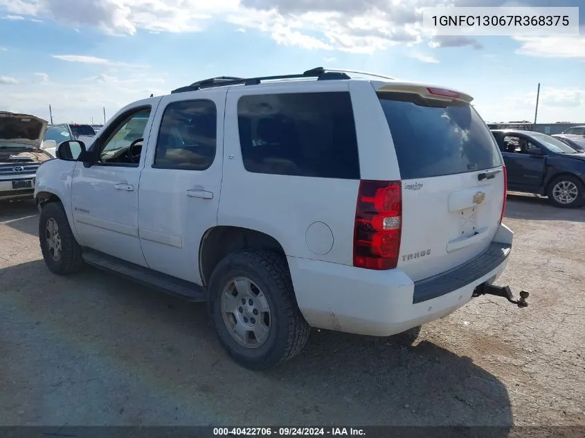 1GNFC13067R368375 2007 Chevrolet Tahoe Lt