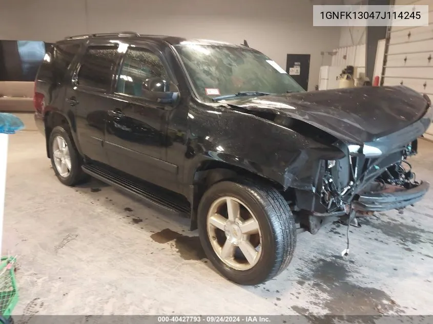 1GNFK13047J114245 2007 Chevrolet Tahoe Lt