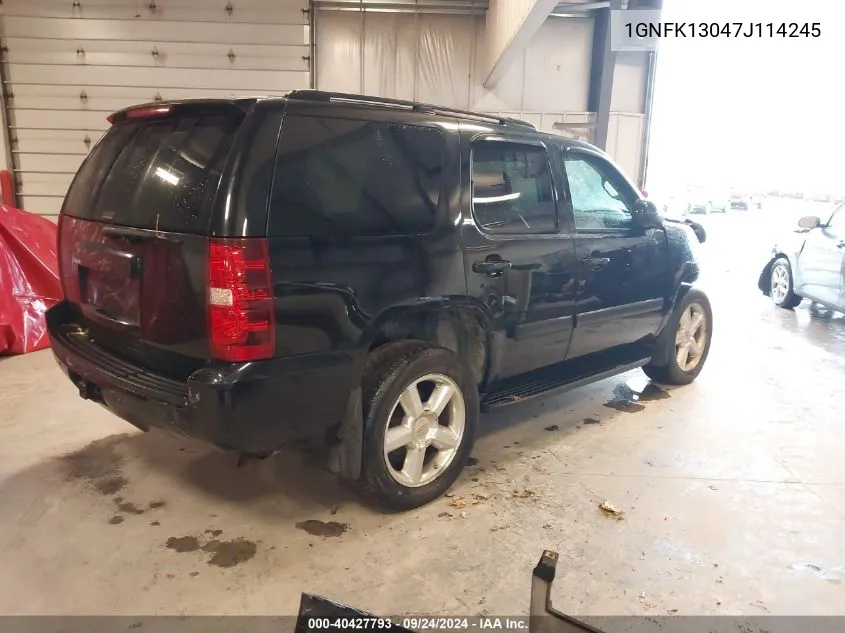 1GNFK13047J114245 2007 Chevrolet Tahoe Lt