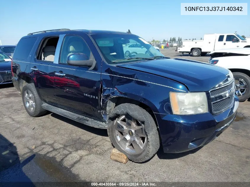 1GNFC13J37J140342 2007 Chevrolet Tahoe Lt