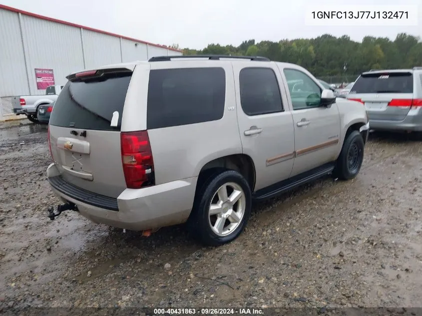 1GNFC13J77J132471 2007 Chevrolet Tahoe Ltz