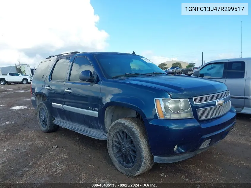 1GNFC13J47R299517 2007 Chevrolet Tahoe Lt