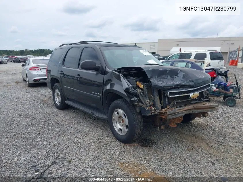 2007 Chevrolet Tahoe Ltz VIN: 1GNFC13047R230799 Lot: 40443848