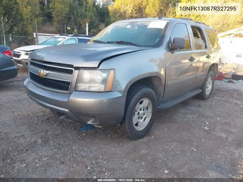 1GNFK13087R327295 2007 Chevrolet Tahoe Ls