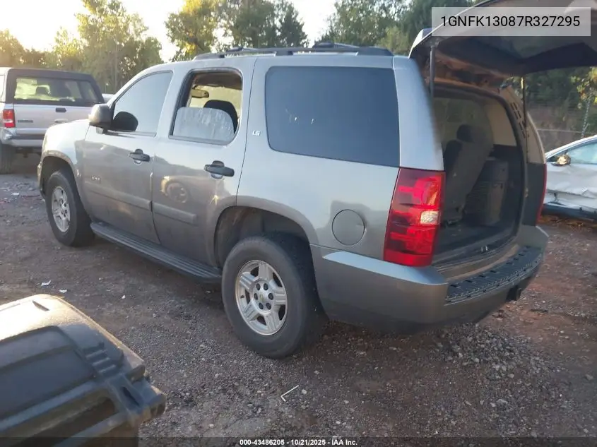 1GNFK13087R327295 2007 Chevrolet Tahoe Ls