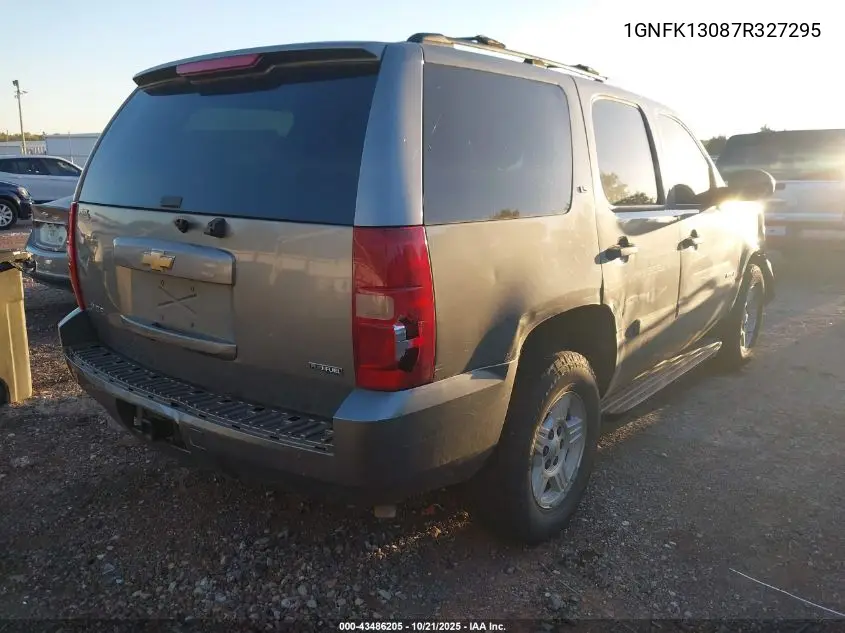 1GNFK13087R327295 2007 Chevrolet Tahoe Ls