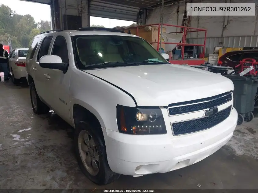 1GNFC13J97R301262 2007 Chevrolet Tahoe Lt