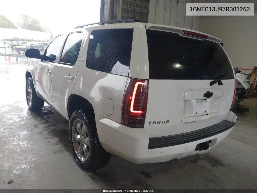 1GNFC13J97R301262 2007 Chevrolet Tahoe Lt