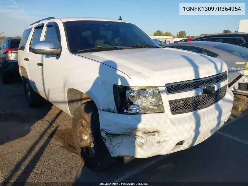 1GNFK13097R364954 2007 Chevrolet Tahoe Ltz