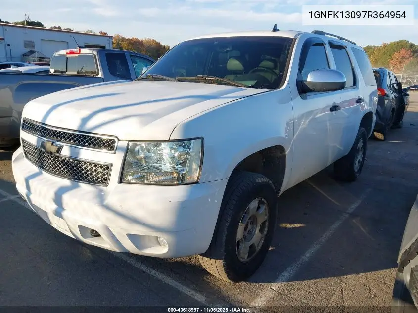 1GNFK13097R364954 2007 Chevrolet Tahoe Ltz