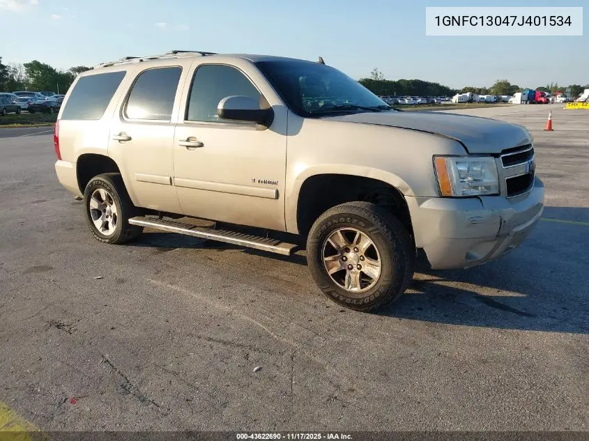 1GNFC13047J401534 2007 Chevrolet Tahoe Lt