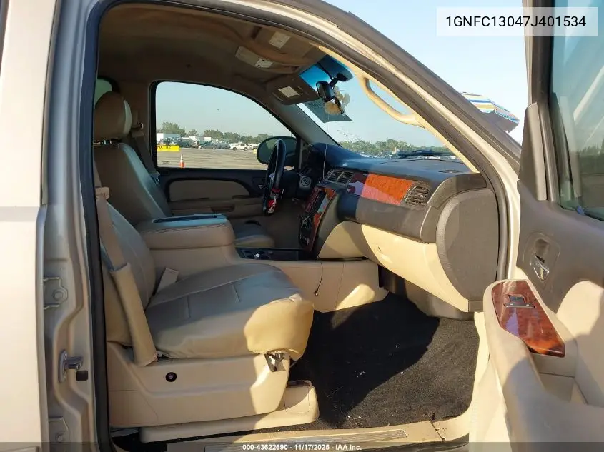1GNFC13047J401534 2007 Chevrolet Tahoe Lt