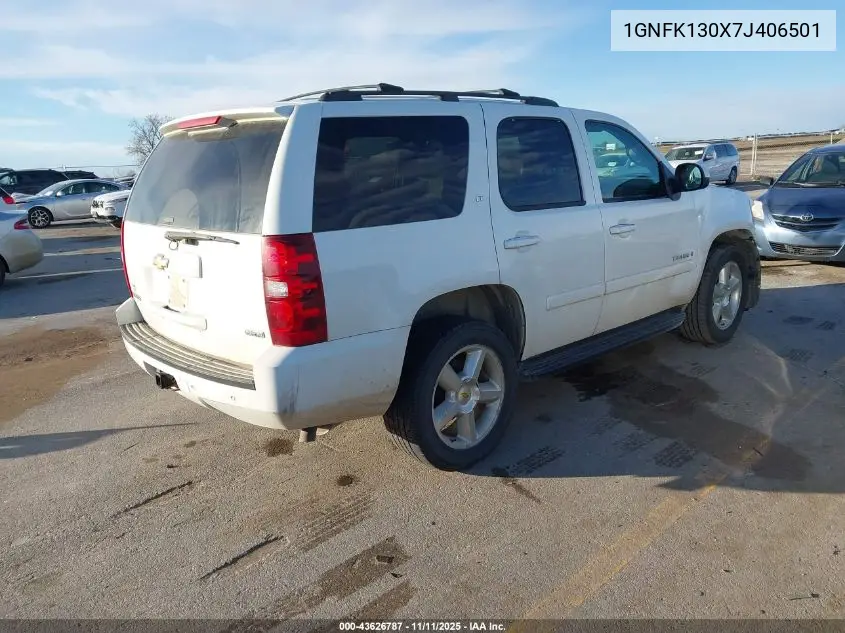 1GNFK130X7J406501 2007 Chevrolet Tahoe Lt