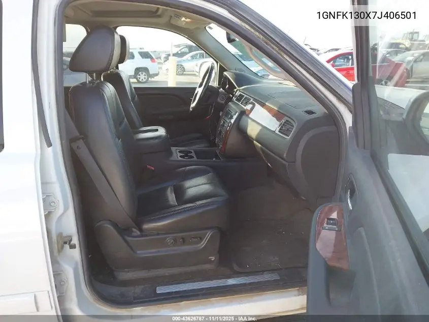 1GNFK130X7J406501 2007 Chevrolet Tahoe Lt
