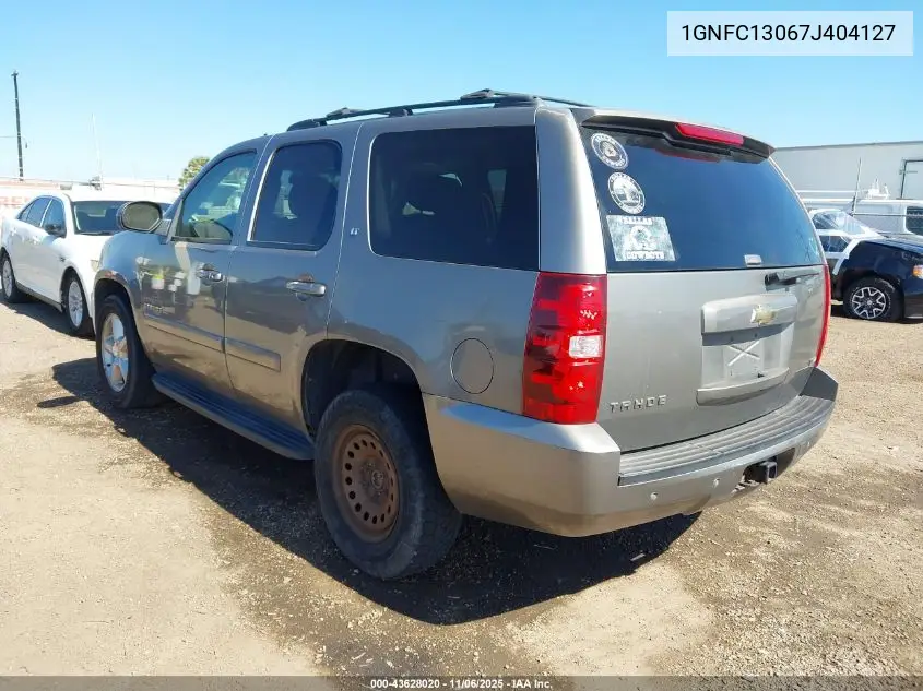 1GNFC13067J404127 2007 Chevrolet Tahoe Lt