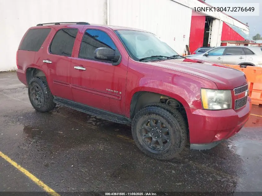 1GNFK13047J276649 2007 Chevrolet Tahoe Ls