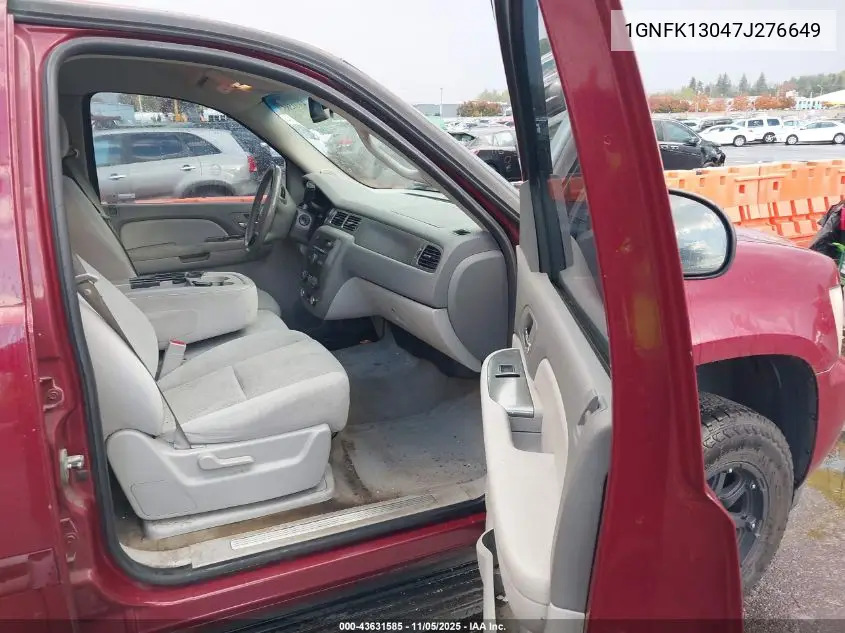 1GNFK13047J276649 2007 Chevrolet Tahoe Ls