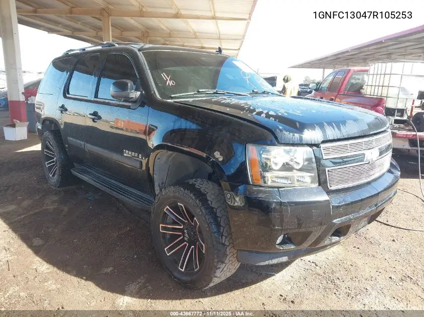 1GNFC13047R105253 2007 Chevrolet Tahoe Ltz