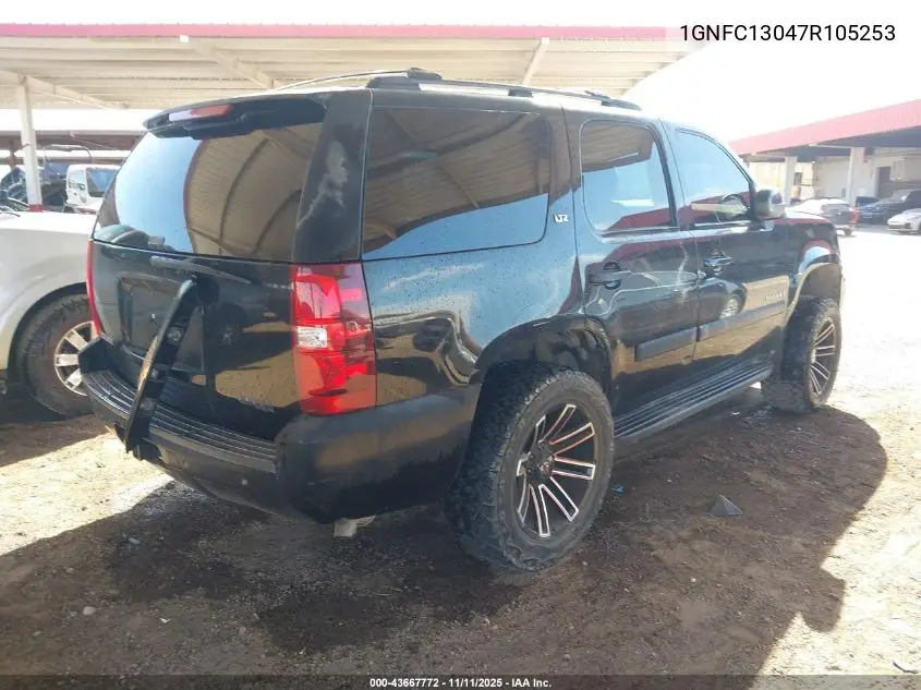 1GNFC13047R105253 2007 Chevrolet Tahoe Ltz