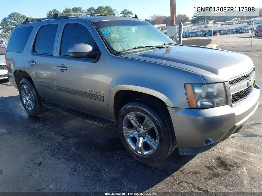 1GNFC13087R117308 2007 Chevrolet Tahoe Lt