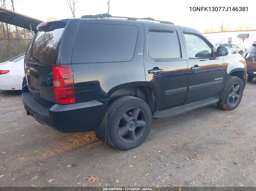 1GNFK13077J146381 2007 Chevrolet Tahoe Lt