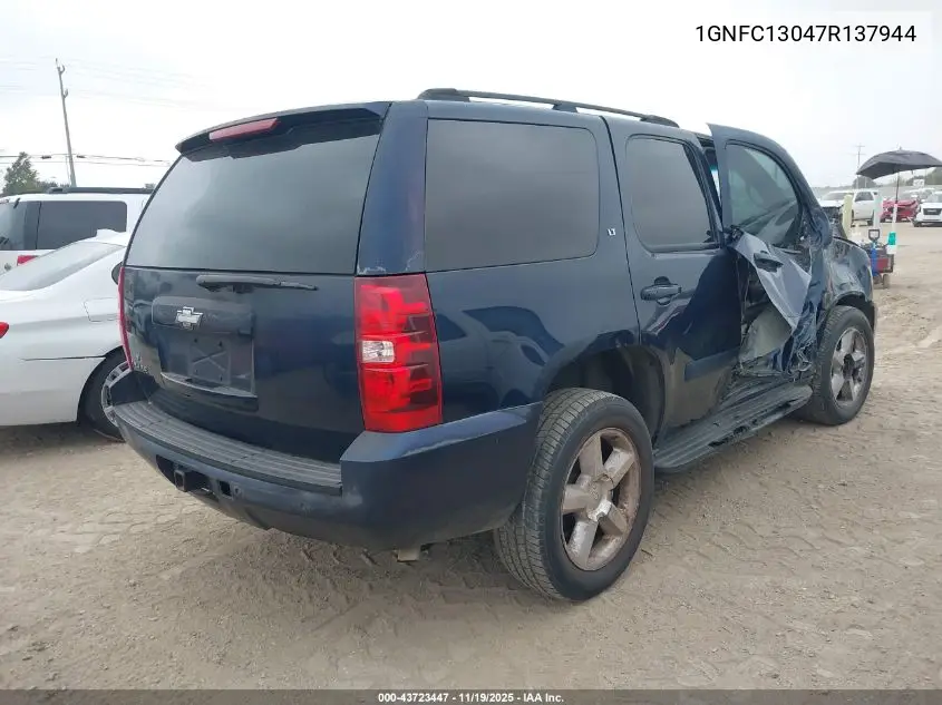 1GNFC13047R137944 2007 Chevrolet Tahoe Lt