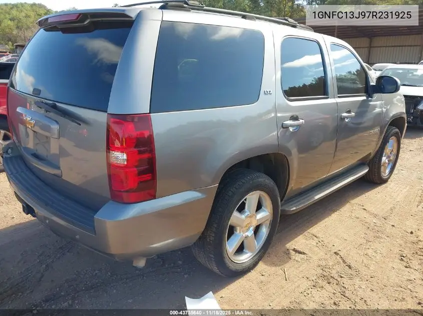 1GNFC13J97R231925 2007 Chevrolet Tahoe Ltz