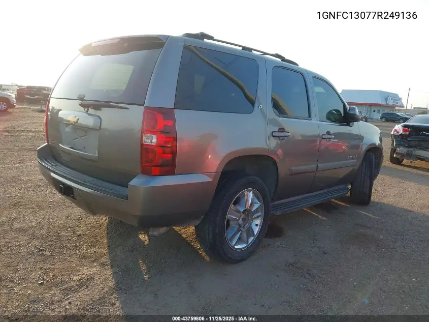 1GNFC13077R249136 2007 Chevrolet Tahoe Lt