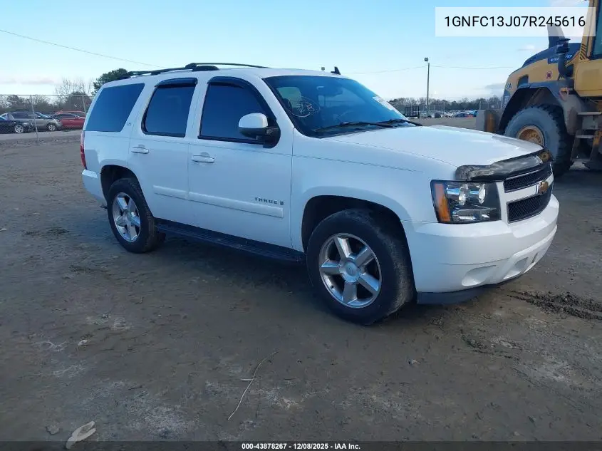 1GNFC13J07R245616 2007 Chevrolet Tahoe Ltz