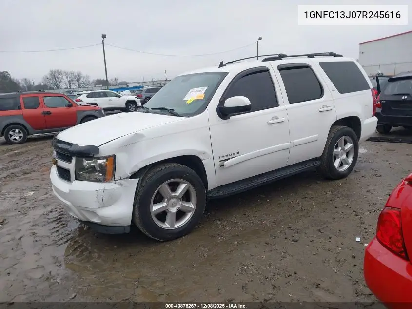 1GNFC13J07R245616 2007 Chevrolet Tahoe Ltz