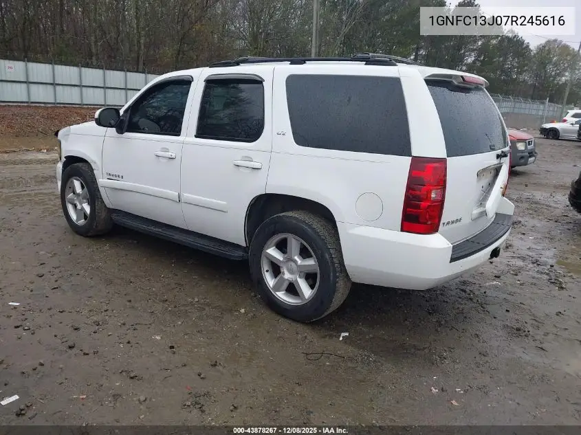 1GNFC13J07R245616 2007 Chevrolet Tahoe Ltz