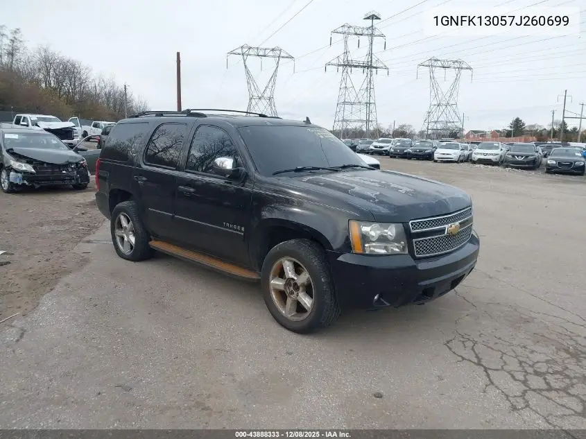 1GNFK13057J260699 2007 Chevrolet Tahoe Ltz