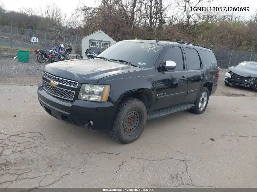 1GNFK13057J260699 2007 Chevrolet Tahoe Ltz