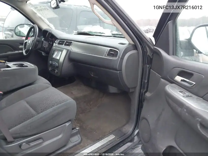 1GNFC13JX7R216012 2007 Chevrolet Tahoe Ls