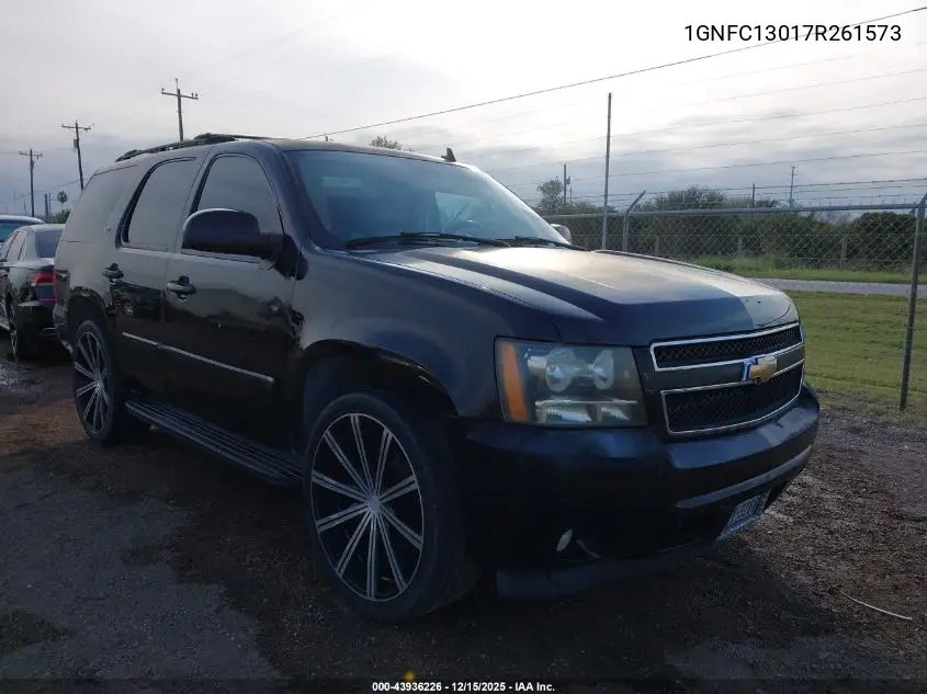 1GNFC13017R261573 2007 Chevrolet Tahoe Ltz