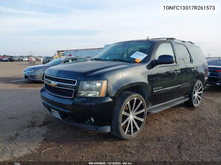 1GNFC13017R261573 2007 Chevrolet Tahoe Ltz