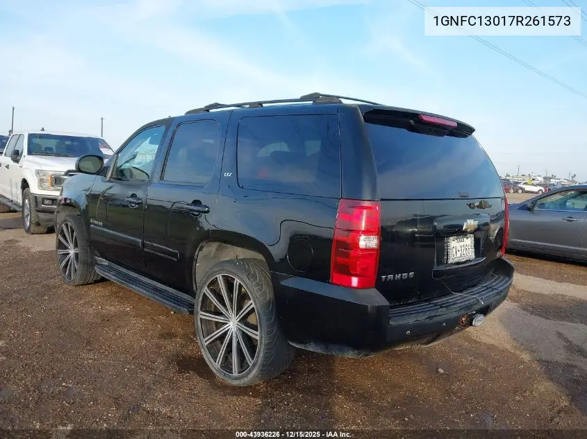 1GNFC13017R261573 2007 Chevrolet Tahoe Ltz