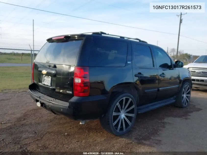 1GNFC13017R261573 2007 Chevrolet Tahoe Ltz