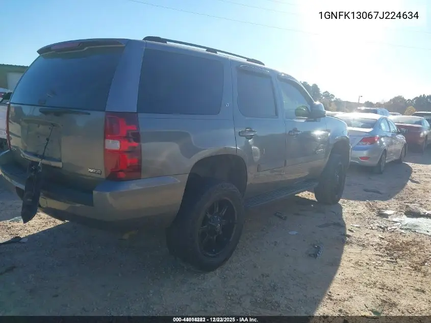 1GNFK13067J224634 2007 Chevrolet Tahoe Lt