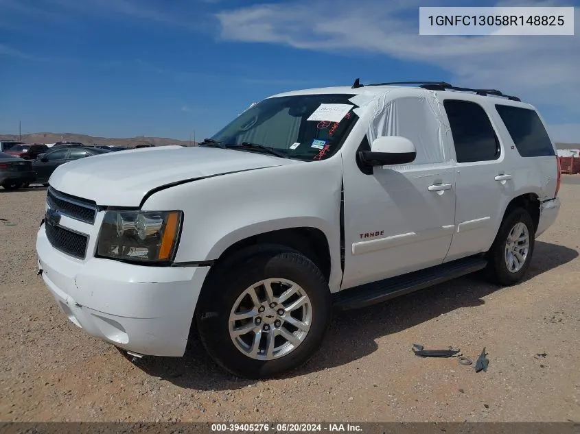 2008 Chevrolet Tahoe Lt VIN: 1GNFC13058R148825 Lot: 40377216