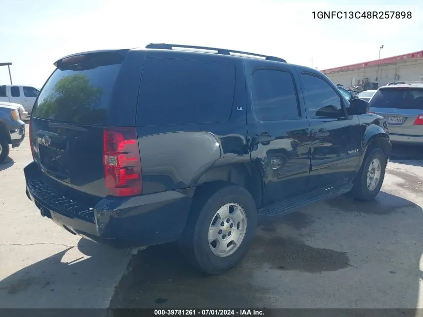 1GNFC13C48R257898 2008 Chevrolet Tahoe Ls