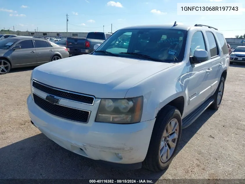 1GNFC13068R197743 2008 Chevrolet Tahoe Lt