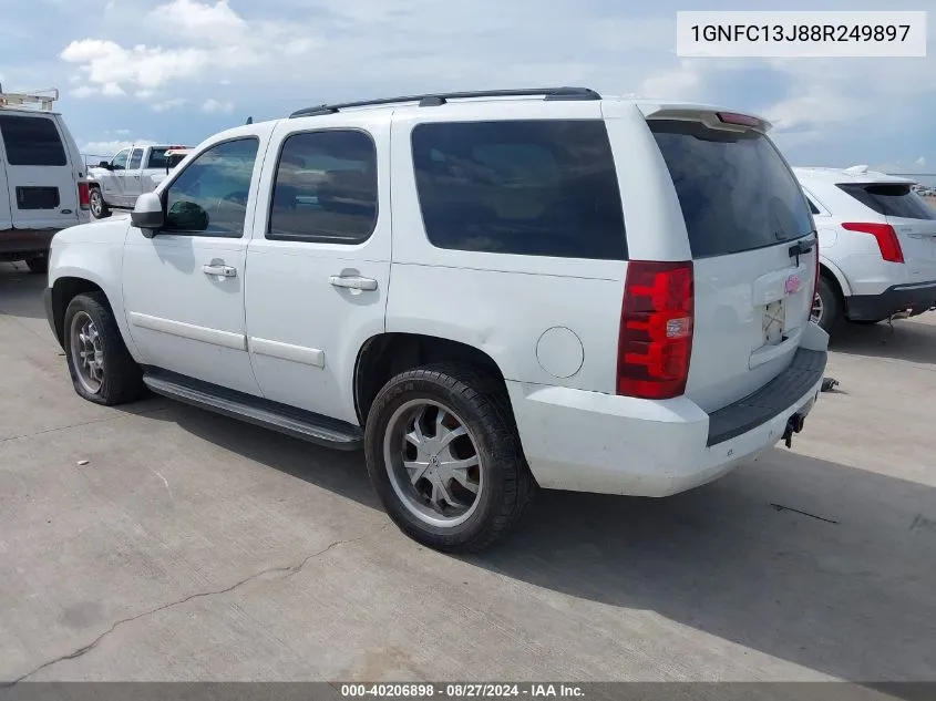 2008 Chevrolet Tahoe Lt VIN: 1GNFC13J88R249897 Lot: 40206898