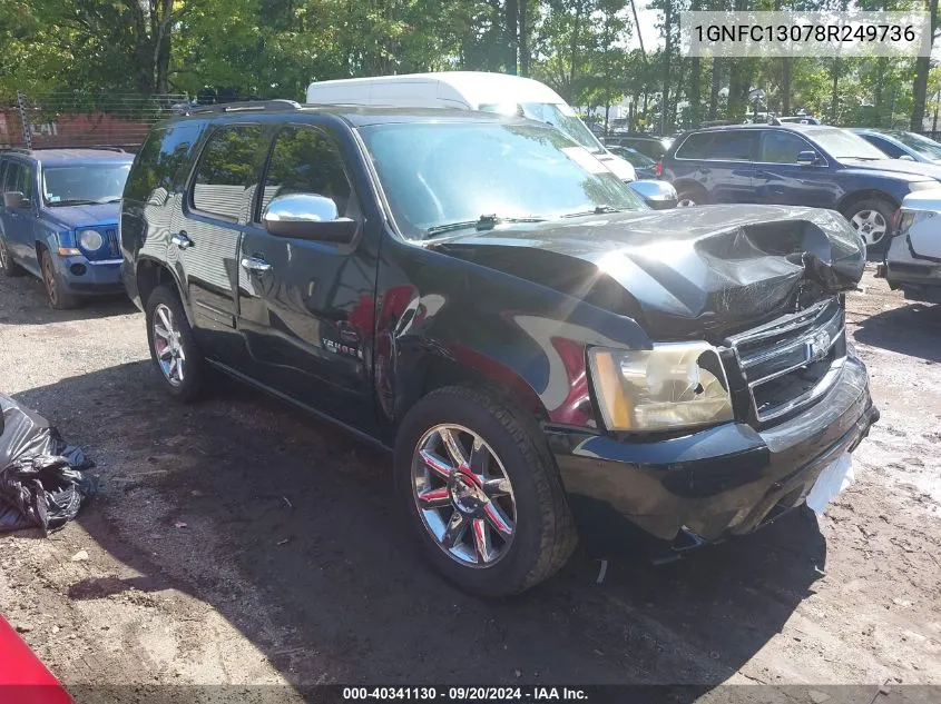 1GNFC13078R249736 2008 Chevrolet Tahoe Ltz