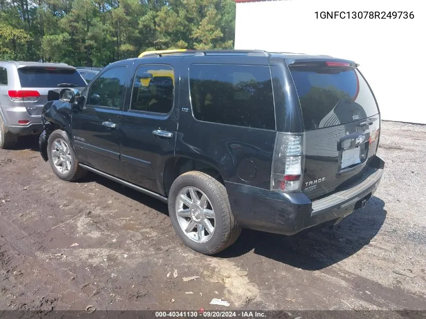 1GNFC13078R249736 2008 Chevrolet Tahoe Ltz